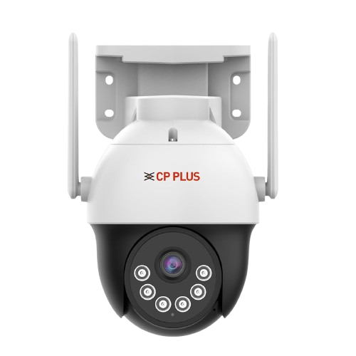 CP PLUS 3MP Outdoor 4G Wireless CCTV Camera for Home &amp; Office Security with Human Detection, Motion Alerts, IR Night Vision &amp; SD Card Recording – EZ-S35T
